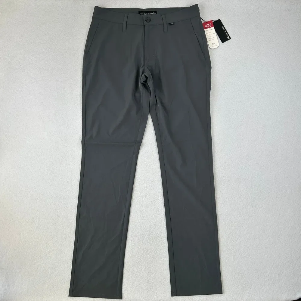 Travis Mathew‎ Pants Mens 30 Gray Majestic X Players Golf Performance Stretch